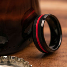 Conway 8mm Width Mens Wedding Ring from Mettle Rings