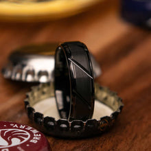 Kealani Black Mens Wedding Ring Can Open Beer Bottles