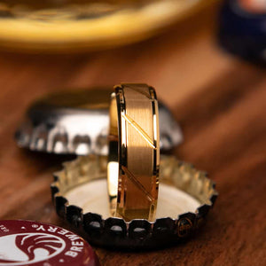 Kealani Gold Mens Wedding Ring Can Open Beer Bottles