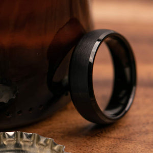 Carlton 7mm Width Mens Wedding Ring from Mettle Rings