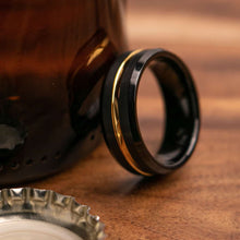 Herky 8mm Width Mens Wedding Ring from Mettle Rings