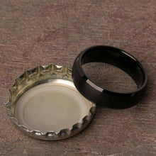 Open Beer Bottles with the Carlton Tungsten Carbide Mens Wedding Ring