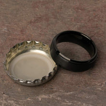 Open Bottles with the Neo Tungsten Carbide Mens Wedding Ring