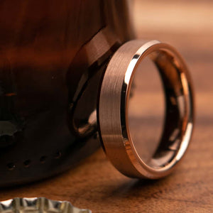 Ventura 6mm Width Mens Wedding Ring from Mettle Rings