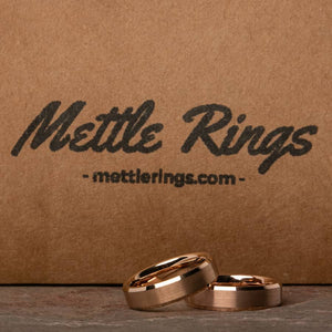 Ventura Tungsten Carbide Men Wedding Ring from MettleRings.com
